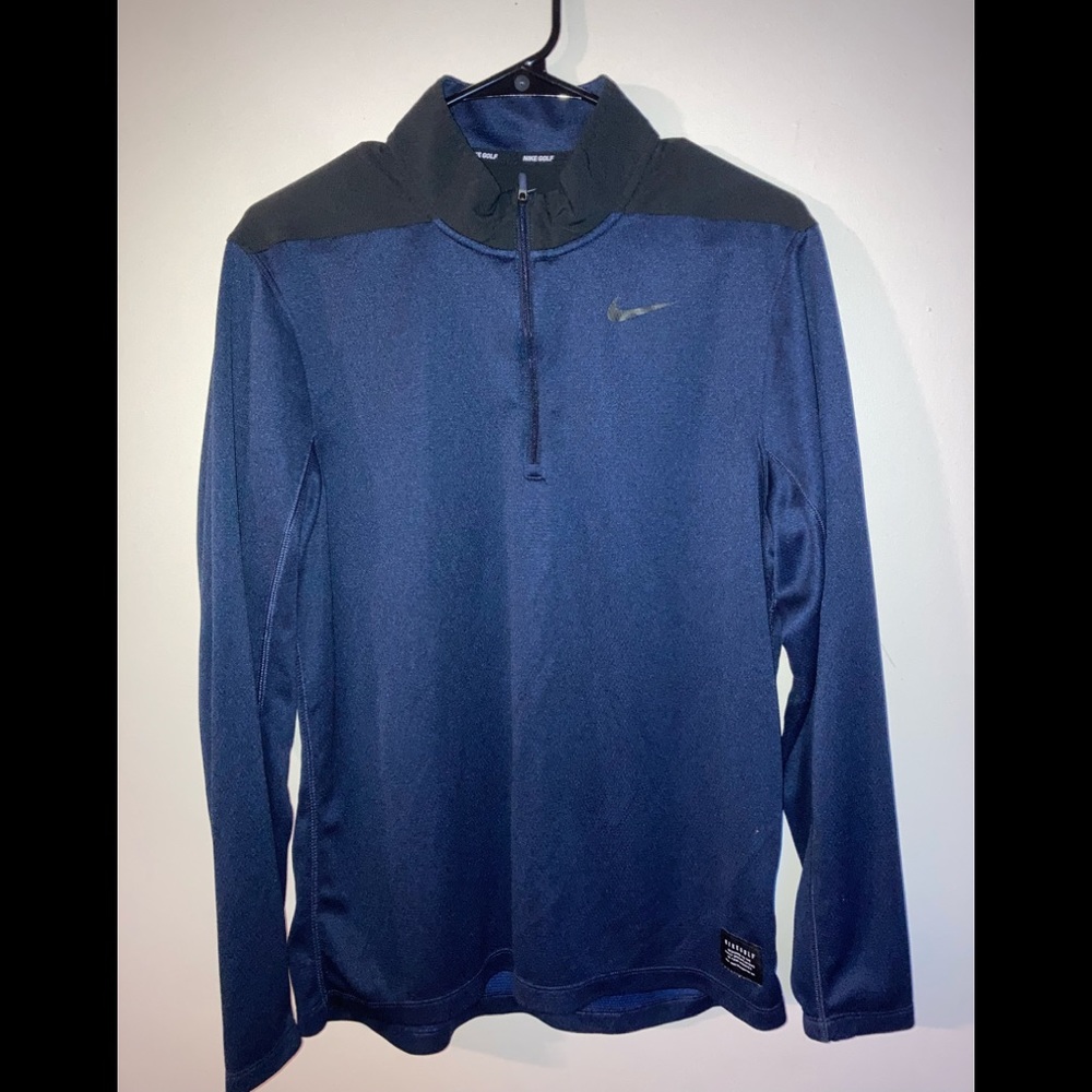 Nike Dri-Fit 1/4 zip golf sweater.